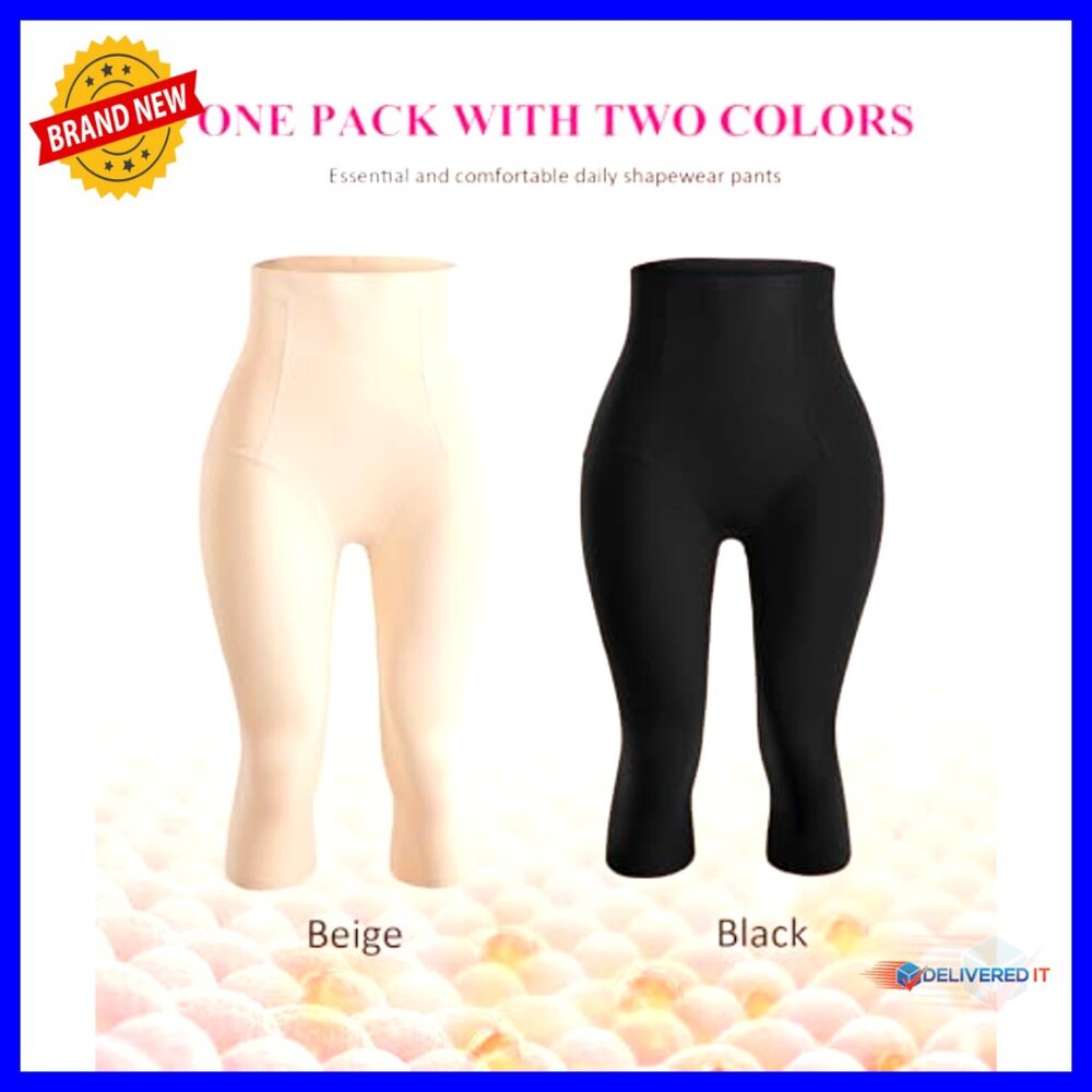 Seamless Compression Leggings Tummy Control Shapewear Butt Lifting Thigh Slimmer - Picture 2 of 7